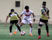 فيديو وصور.. عماد فتحى يهدر فرصة التقدم للزمالك بطريقة "استعراضية"