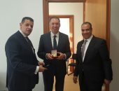 النائب طارق رضوان يلتقى وزير الشئون الخارجية الألمانى لبحث سبل التعاون "صور"