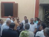 صور.. وفد البرلمان ومحافظ أسوان يتفقدون إحلالات منازل النوبة