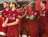 محمد صلاح يظهر بقميص ليفربول الجديد ضد برايتون
