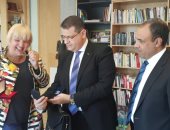 طارق رضوان يلتقى مسئولين بألمانيا ويؤكد: لديهم تفهم كبير لحربنا ضد الإرهاب