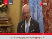 دى ميستورا: الأولوية للأمم المتحدة إحداث تسوية نهائية فى سوريا