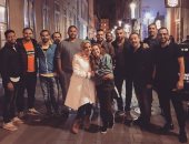 ننشر صورة جديدة من كواليس "فوق السحاب" فى بودابست