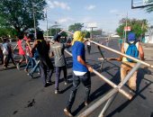 صور.. تواصل أعمال العنف فى نيكاراجوا احتجاجا على الإصلاحات الحكومية