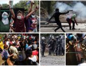 اشتباكات عنيفة مع المتظاهرين فى نيكاراجوا تتحول لحرب شوارع مع الشرطة