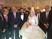  صور.. رئيس مجلس النواب يشارك فى حفل زفاف نجلة النائب فوزى فتى
