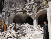 صور.. سوريون يعيدون بناء منازلهم فى حلب بعد هزيمة الجماعات المسلحة 