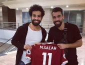 عبد الله السعيد مهنئا محمد صلاح: دايماً مشرفنا 