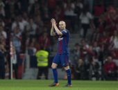 اخبار برشلونة اليوم عن احتفال إنييستا بذكرى آخر نهائي مع البارسا