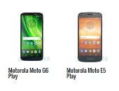 إيه الفرق.. أبرز الاختلافات بين هاتفى Moto E5 Play و Moto G6 Play