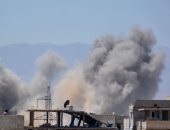 الجيش السورى يقصف مواقع داعش جنوب دمشق