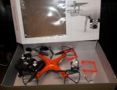 صور.. جمارك مطار برج العرب تحبط محاولة راكب تهريب طائرة تنصت وتجسس