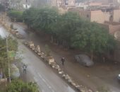 أمطار ورعد وانقطاع للتيار الكهربائى بمحافظة بنى سويف