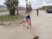 بدء الاستعداد لموسم الصيف بتجهيز مصيف جمصة بالدقهلية