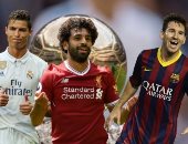 موقع إنجليزى: محمد صلاح الأقرب لإنهاء هيمنة ميسي ورونالدو على عرش الكرة