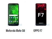إيه الفرق.. أبرز الاختلافات بين هاتفى أوبو F7 وموتورولا Moto G6