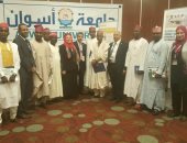 صور.. جامعة أسوان تشارك فى معرض أبوجا التعليمى بنيجيريا