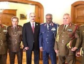 وصول قائد الجيش الوطنى الليبى المشير خليفة حفتر بنغازى