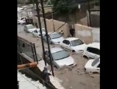 تداول فيديو لغرق شوارع القدس فى مياه السيول