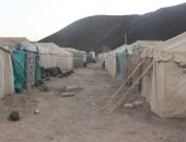 الأمم المتحدة تنتهى من توزيع الطعام فى مخيم ناء بسوريا قرب الأردن