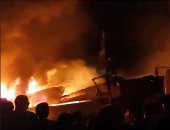 السيطرة على حريق بصالة الجمباز بنادى بلدية المحلة