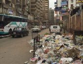 شكوى من انتشار القمامة بشارع "عمر بن الخطاب" بفيصل