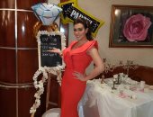 صور.. ميرهان حسين تحتفل بخطوبة شقيقتها نادين وسط جو عائلى 