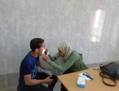 الكشف على 200 مريض فى قافلة طبية لجامعة المنوفية فى قرية دبركى بمنوف