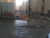 صور.. شكوى من غرق شارعى مصطفى كامل والمنشية ببورسعيد فى مياه الصرف الصحى