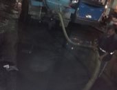 صور.. الصرف الصحى ترد على طلبات أهالى المقطم بتوفير سيارات لشفط المياه