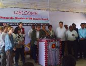 صور..بعثة الأمم المتحدة تزور مخيمات لاجئى الروهينجا فى بنجلاديش