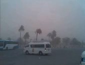 قارئ يشارك بصور العاصفة الترابية فى الأقصر