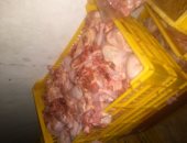 صور.. ضبط 70 طن دواجن منتهية الصلاحية فى حملة مكبرة بالفيوم