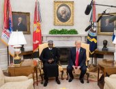 صور.. ترامب يستقبل بخارى فى البيت الأبيض لبحث قضايا الإرهاب فى نيجيريا