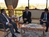 أسامة هيكل يستقبل سفير كوريا الجنوبية بالقاهرة