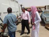 صور.. رئيس مدينة أبورديس يتفقد معدات السيول لمواجهة أى طوارئ