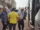 صور.. أعضاء الزمالك يتوجهون لملعب بتروسبورت لحضور لقاء الإنتاج فى الكأس