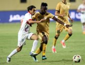محمود علاء يتعادل للزمالك من ركلة جزاء فى مرمى الإنتاج