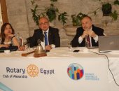 نائب وزير التعليم العالى يلقى محاضرة عن دور البحث العلمى فى خدمة المجتمع