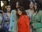  سهام الهبطى وآمال بلقايد تعرضان القفطان المغربى فى احتفالية بحضور الديفا