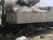 رفع 95 طن تراكمات ومخلفات تطهير الترع فى حملات مكبرة بسوهاج