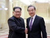 ننشر صور لقاء وزير الخارجية الصينى مع زعيم كوريا الشمالية فى بيونج يانج