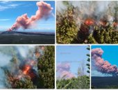 حمم بركان هاواى بأمريكا تدمر الأخضر واليابس وإجلاء آلاف السكان