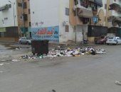 شكوى من تراكم القمامة أمام المنشآت الحكومية فى مركز سيدى سالم بكفر الشيخ