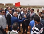 وزيرا الزراعة والتموين ومحافظ الفيوم يفتتحون المرحلة الأولى لتطوير بحيرة قارون