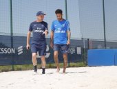 شاهد.. نيمار يبدأ برنامج التأهيل للتعافى من الإصابة فى باريس سان جيرمان