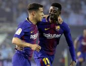 كوتينيو وديمبلى أحدث الوجوه الجديدة فى كلاسيكو برشلونة ضد ريال مدريد