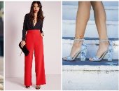 الورود المطرزة موضة الأحذية السنادى.. من الجينز للفساتين اعرفى تلبسيها امتى