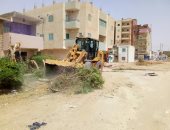 تنفيذ ازدواج شارع العدل بالخارجة بتكلفة 3 ملايين جنيه