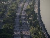 صور.. تنظيم مسيرة ضخمة لمكافحة الفقر فى الفلبين